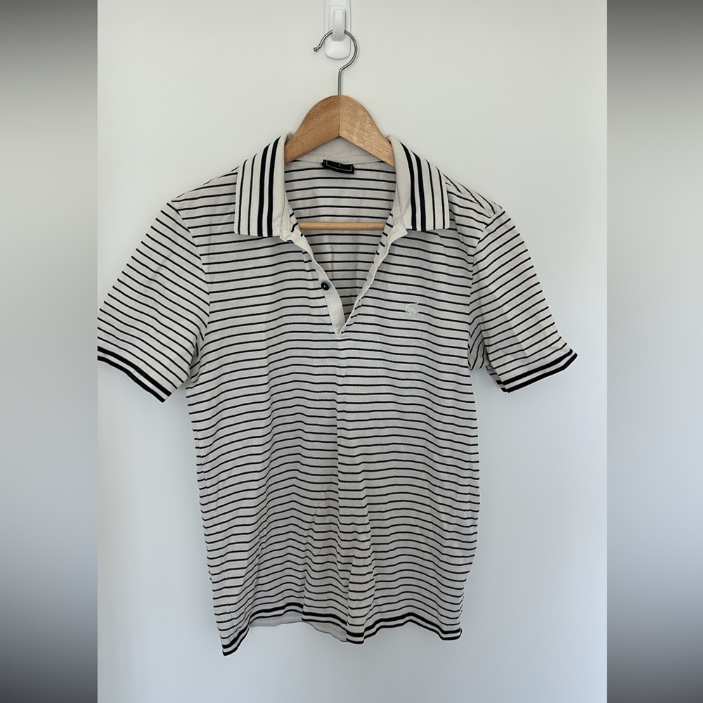 Vintage Lacoste stripes cotton polo